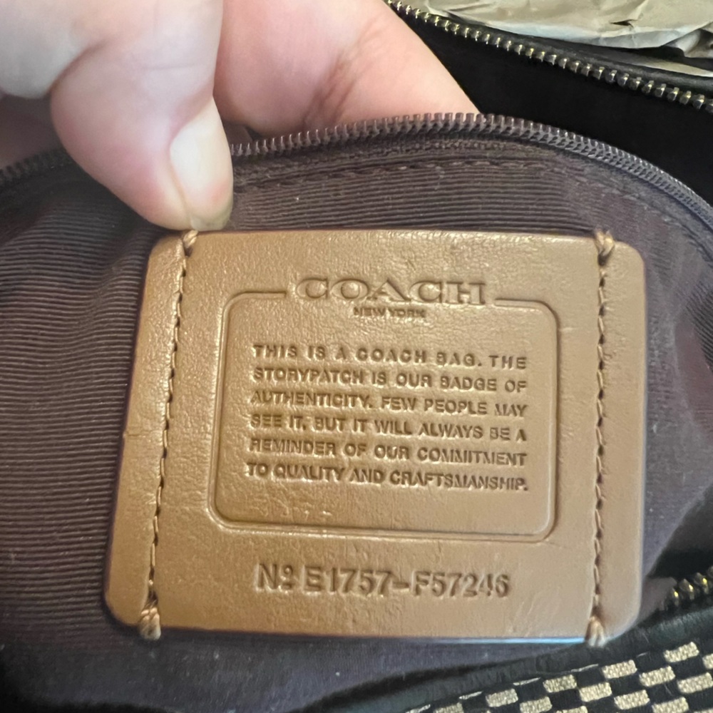 Coach Legacy Jacquard Bag🩷 - Picture 7 of 7